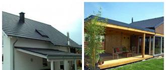 Строительство навеса с односкатной крышей: поэтапный разбор строительных работ Дешевый навес к дому своими руками
